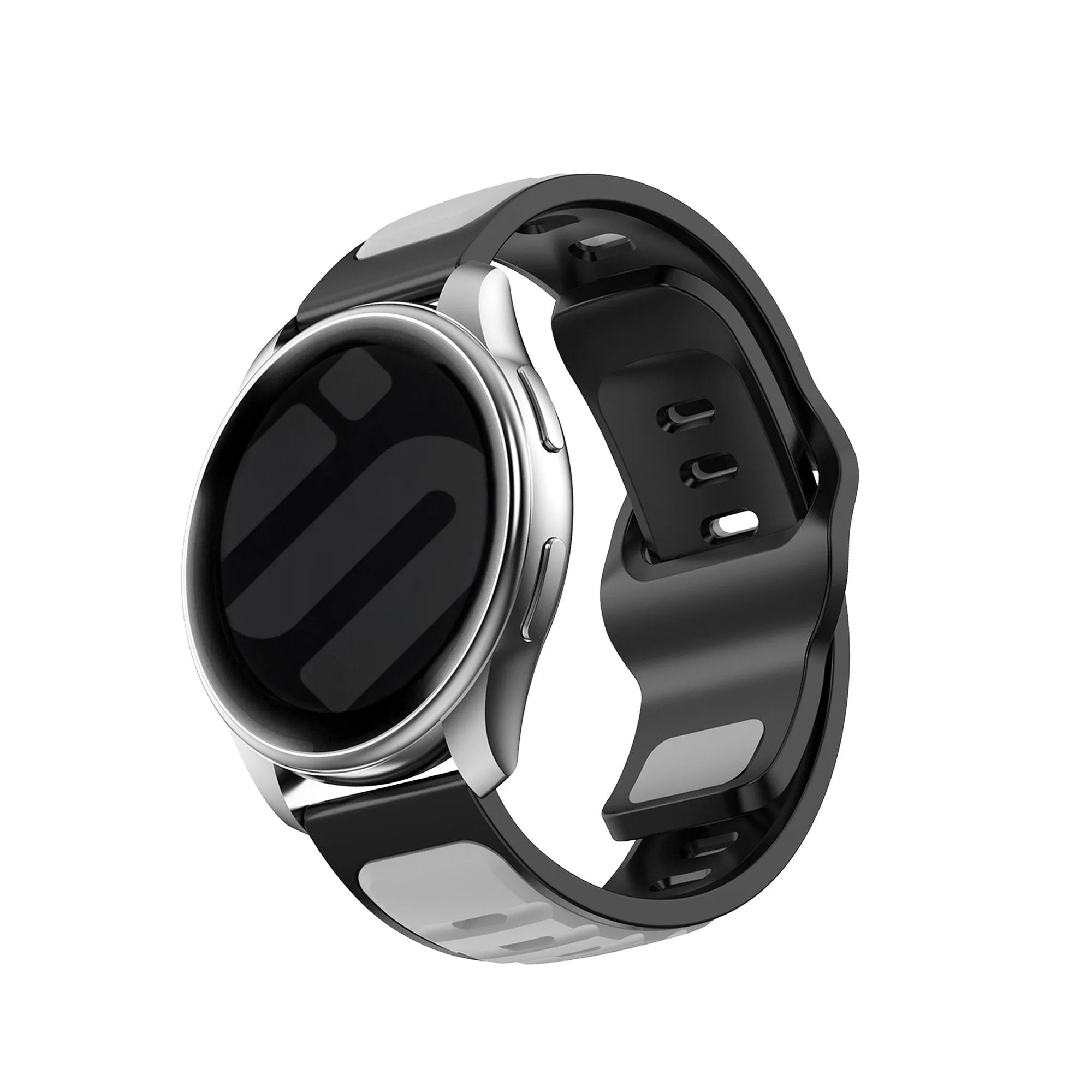 Polar Ignite Outdoor Duo Silicone Strap (Grey/Black)