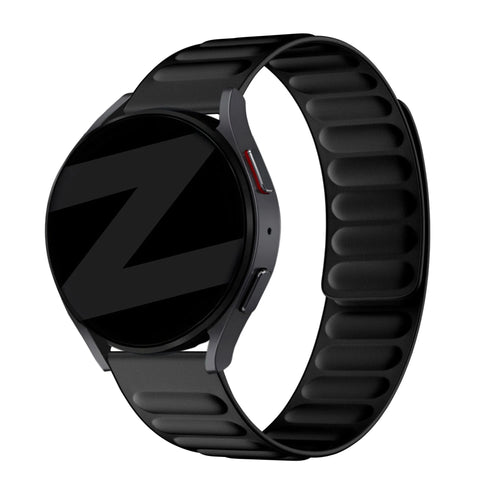 Bandz Suunto Race 2 Magnetic Fine Woven Strap (Black)