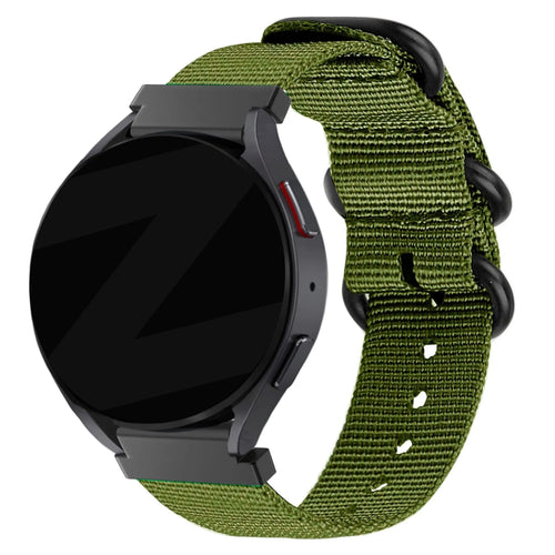 Bandz Suunto Run Buckled Nylon Strap (Green)
