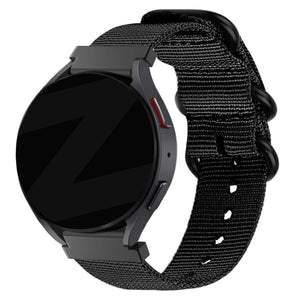 Bandz Suunto 5 Peak Nylon Strap with Buckle (Black)