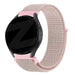 Bandz Amazfit Active 3 Premium Nylon Loop Strap (Rose Gold)