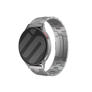 Gard Pro Ultra 3 Titanium Grain Strap (Flat Clasp) (Silver)