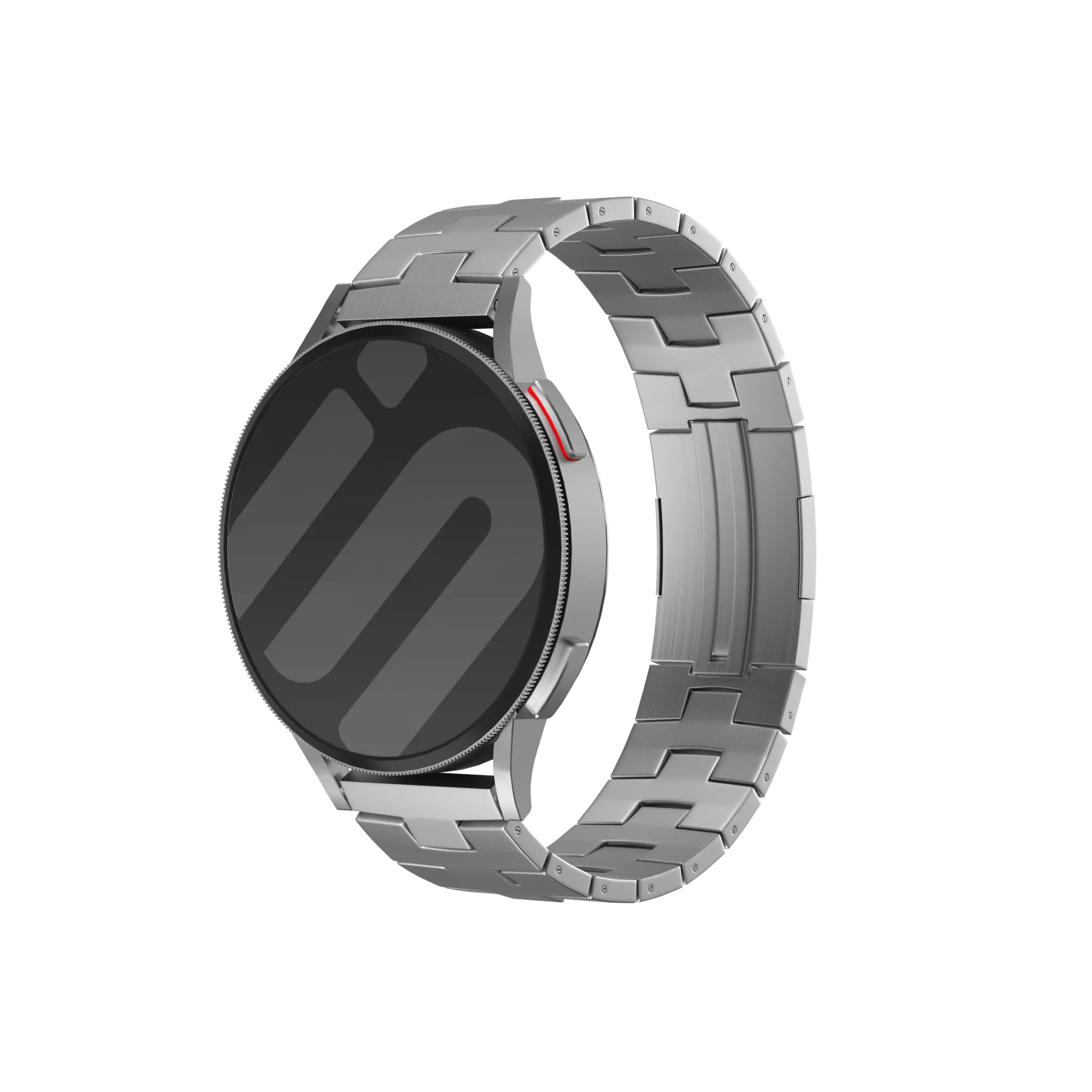 Huawei Watch GT 6 - 46mm Titanium Grain Strap (Flat Buckle) (Silver)