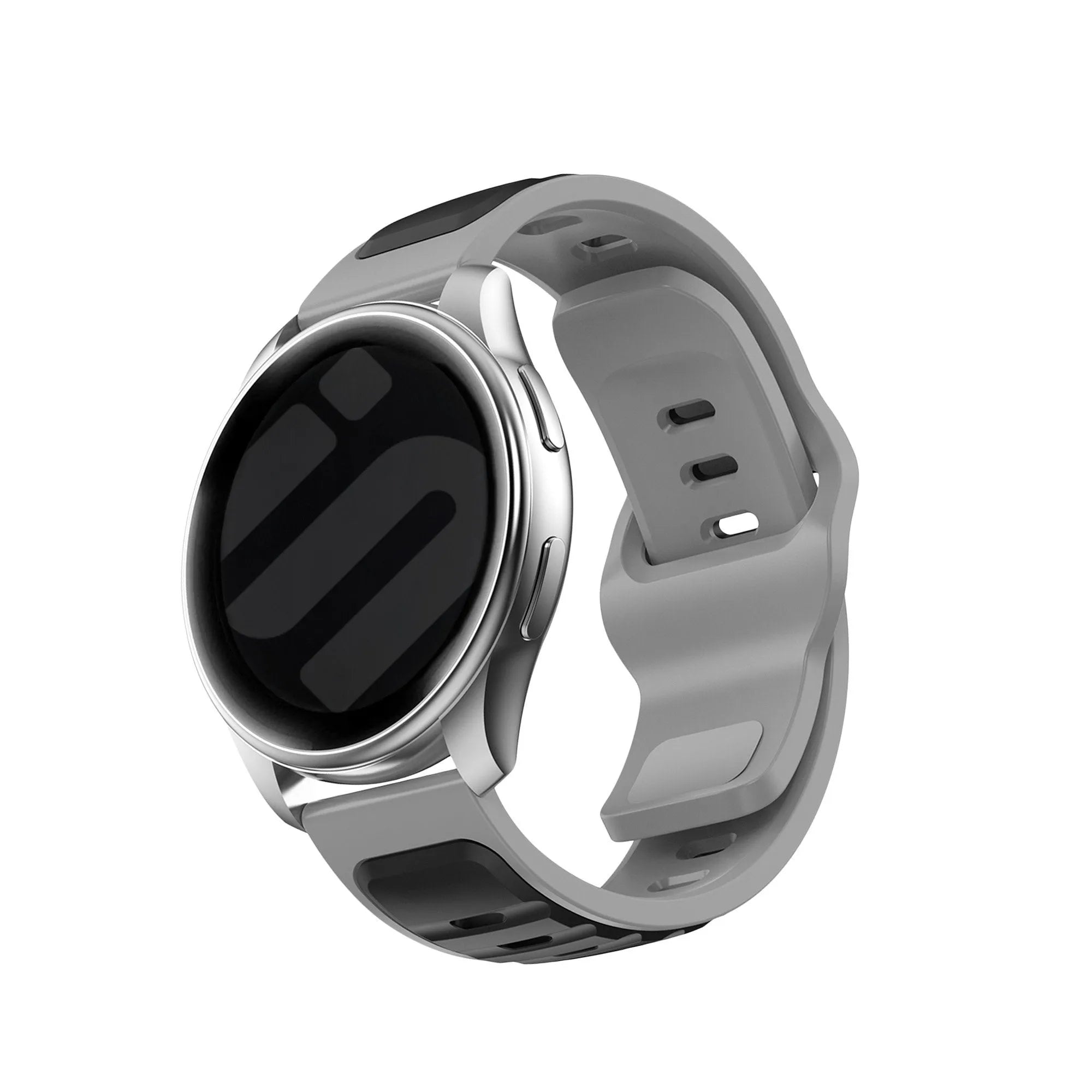 Polar Ignite 2 Outdoor Duo Silicone Strap (Black/Grey)