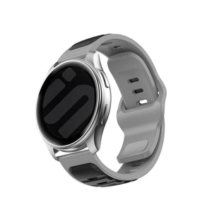 Samsung Galaxy Watch 4 Classic 46mm Outdoor Duo Silicone Strap (Black/Grey)