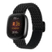Fitbit Versa 3 Braided Nylon Strap (Black)
