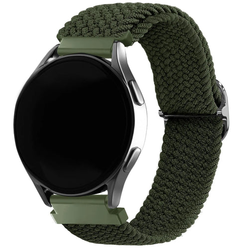 Suunto 9 Peak Adjustable Braided Strap (Green)