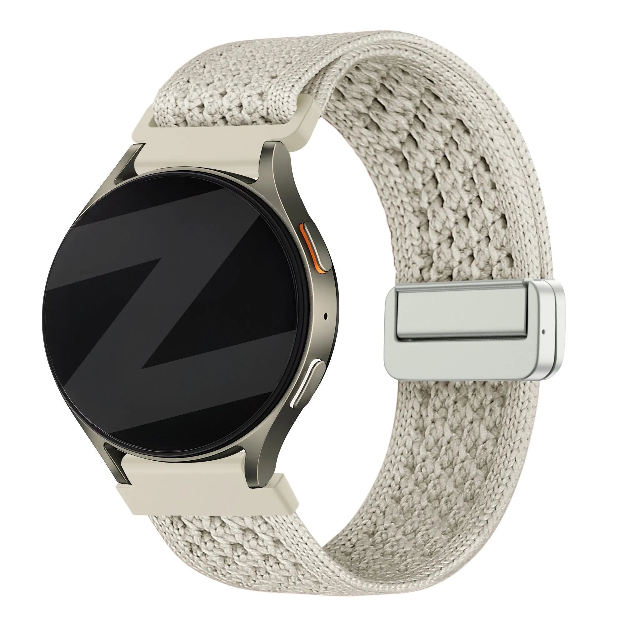Bandz Amazfit Active Vintage Nylon Strap (Starlight)