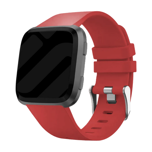 Fitbit Versa/Versa 2 Silicone Strap (Red)