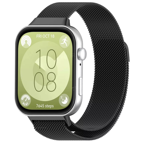 Huawei Watch Fit 4 Pro Milanese Strap (Black)