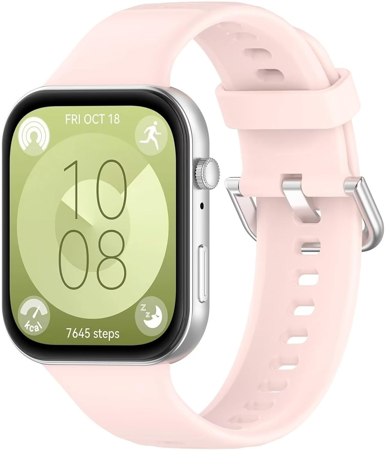 Huawei Watch Fit 4 Silicone Strap (Light Pink)