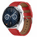 Huawei Watch GT 3 46mm Leather Strap (Red)