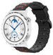 Huawei Watch GT 3 Pro 43mm Silicone Strap Tough (Black/Red)