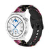 Pink Flower Huawei Watch GT 3 Pro 43mm Strap