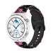 Pink Flower Huawei Watch GT 3 Pro 43mm Strap