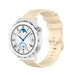 Huawei Watch GT 3 Pro 43mm Premium Silicone Strap (Beige)