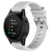 Garmin Fenix 7x Glossy Silicone Strap (White)