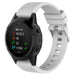 Garmin Fenix 7s Glossy Silicone Strap (White)