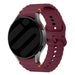 Samsung Galaxy Watch 4 Classic 46mm Wave Strap (Wine Red)