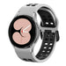 Samsung Galaxy Watch 4 44mm Squared Sport Strap (White/Black)