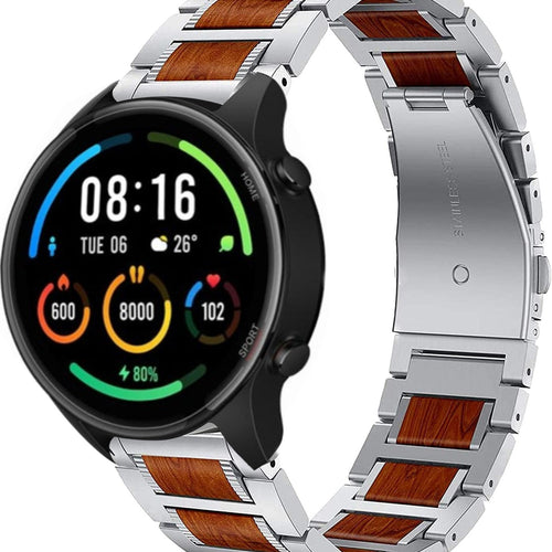 xiaomi-mi-watch-stalen-houten-band-zilver