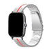 Xiaomi Amazfit GTS Steel Iron Strap (Silver/Red)
