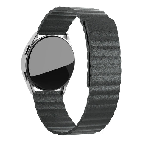 Oppo Watch S Leather Loop Strap (Black)