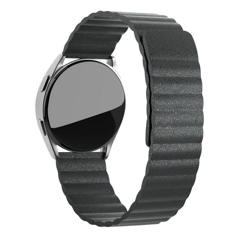 Amazfit Active 2 Leather Loop Strap (Black)