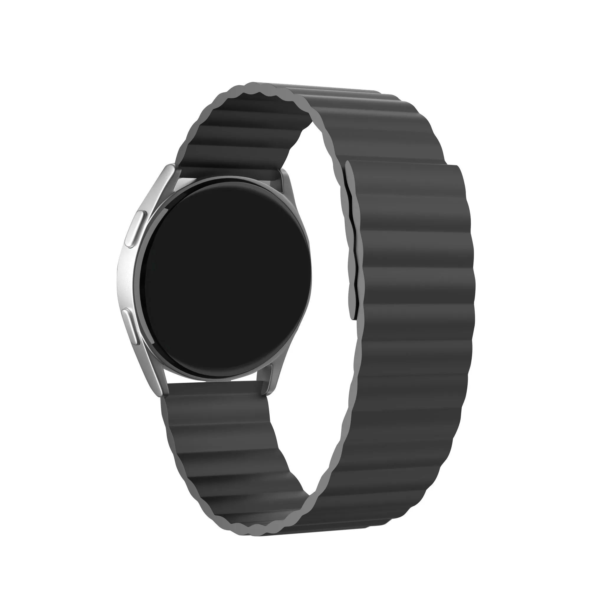 Amazfit GTS 4 Magnetic Silicone Strap (Black)