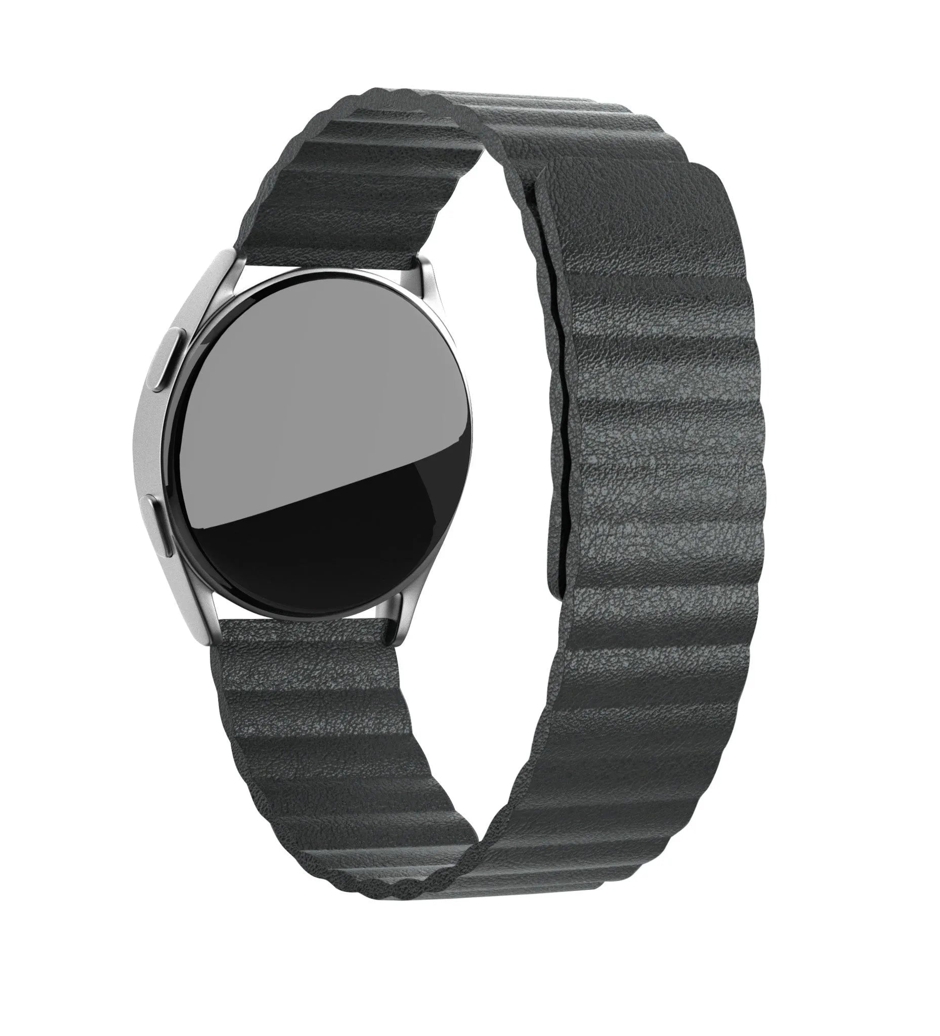 Coros Apex 42mm Leather Loop Strap (Black)