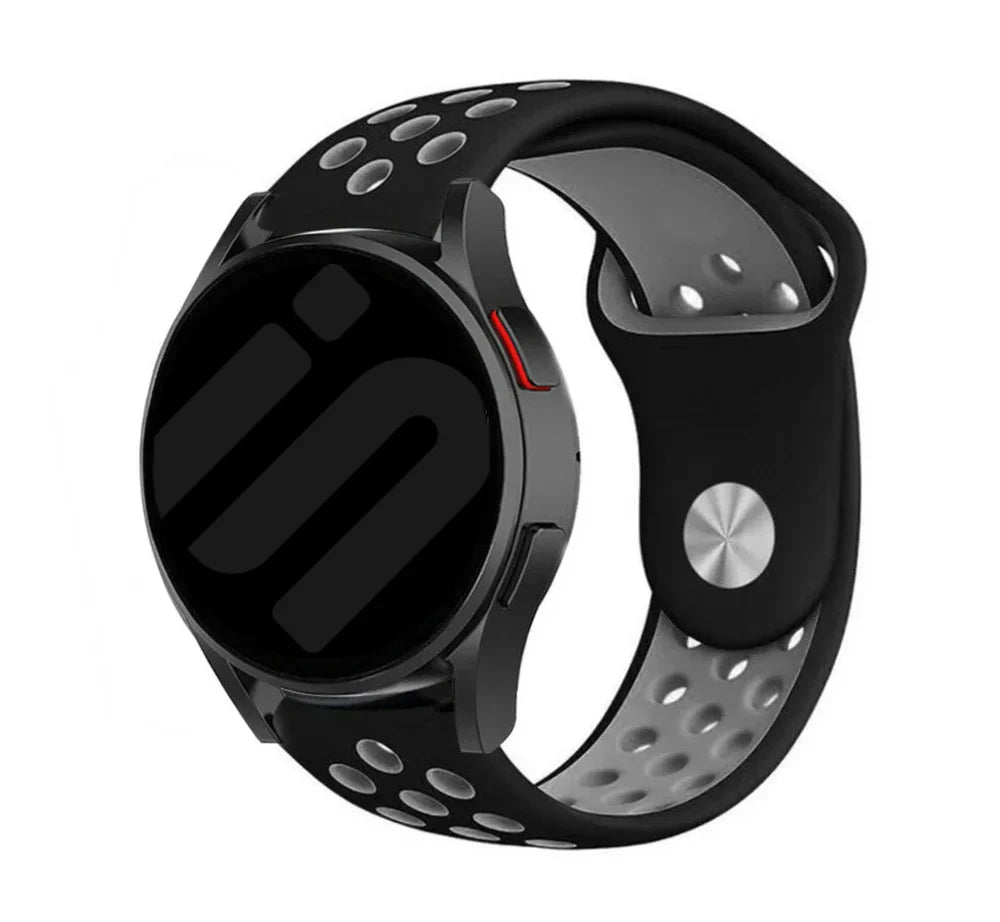 Withings ScanWatch Nova Sport Strap (Black/Grey)