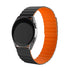Polar Ignite 3 Magnetic Silicone Strap (Black/Orange)