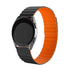 Oppo Watch X3 Magnetic Silicone Strap (Black/Orange)