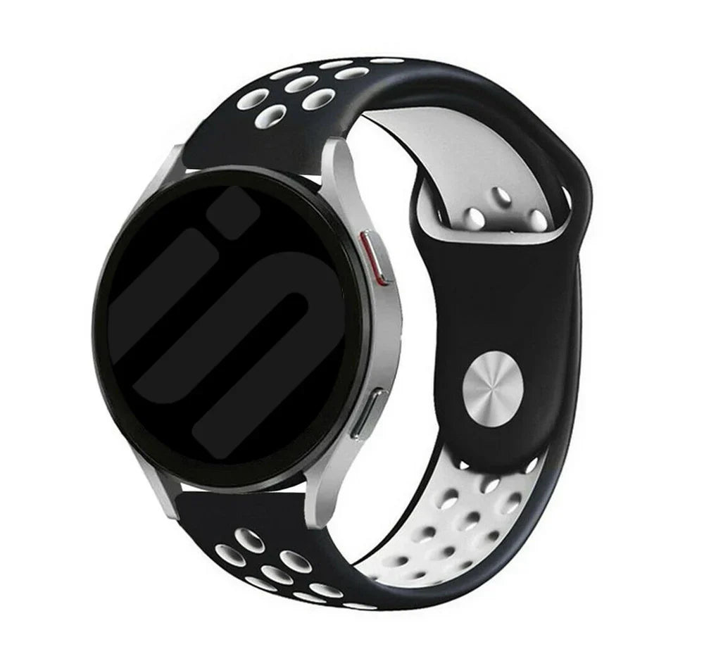 Coros Apex 46mm Sport  Strap (Black/White)