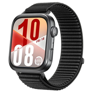 Huawei Watch Fit 5 Pro Wave Nylon Strap (Black)