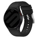 Samsung Galaxy Watch 7 - 44mm Silicone Strap Perfect Fit (Black)