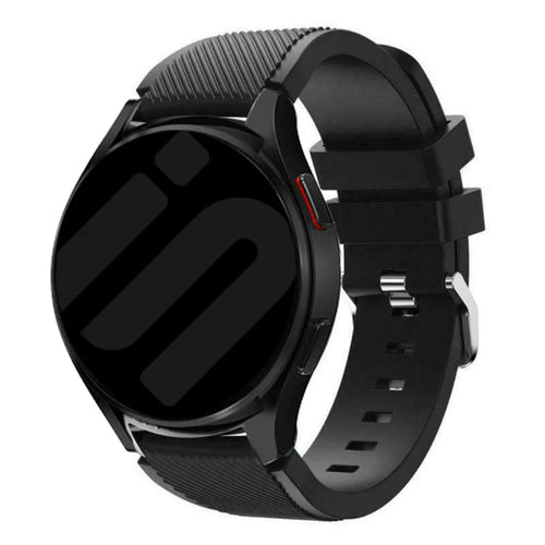 Amazfit Bip 5 Twill Silicone Strap (Black)