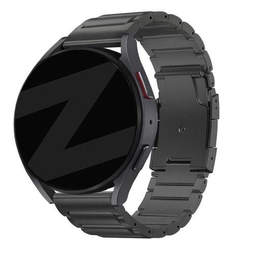 Bandz Coros Apex 2 Pro Titanium Link Strap (Black)
