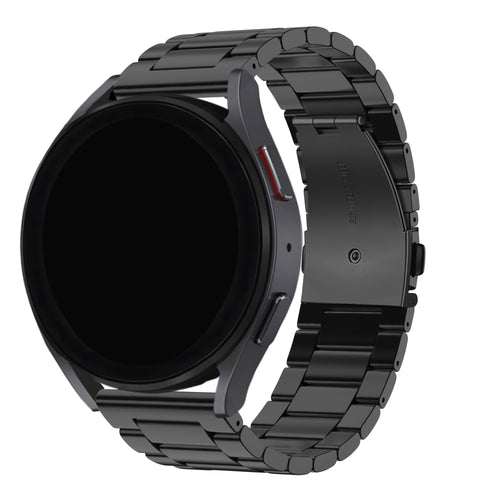 BALR Samsung Galaxy Watch 46mm Steel Link Strap (Black)