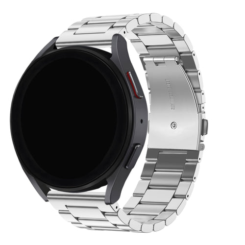 BALR Samsung Galaxy Watch 5 Pro Steel Link Strap (Silver)