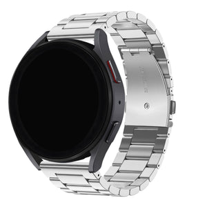 BALR Samsung Galaxy Watch 46mm Steel Link Strap (Silver)