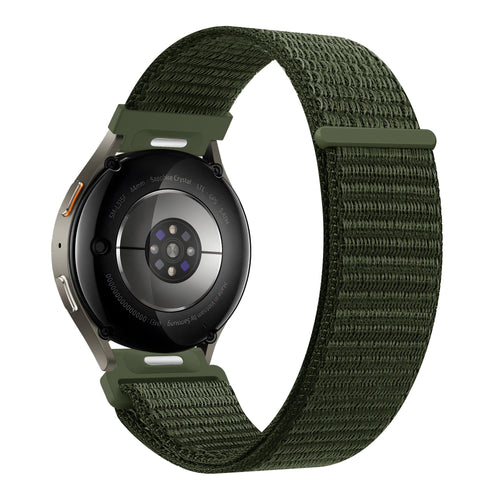 Bandz Withings ScanWatch 2 - 42mm Nylon Strap 'Easy Fit' (Green)