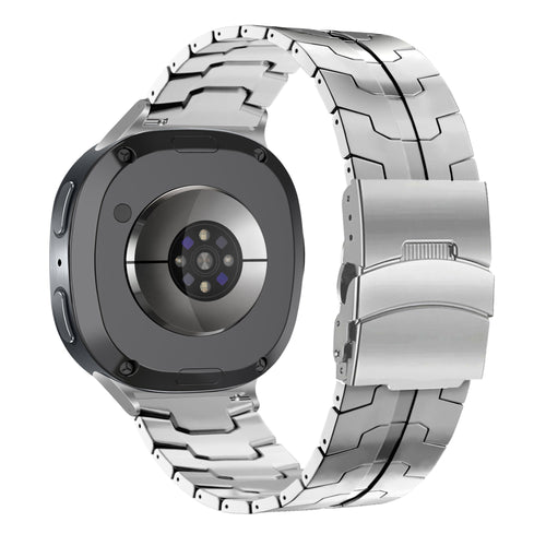 Bandz Samsung Galaxy Watch 8 - 40mm Titanium Strap 'Iron' (Silver)