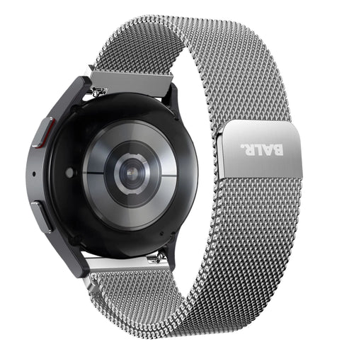 BALR Polar Grit X Milanese Strap (Silver)