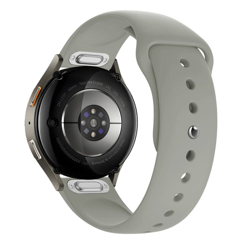 Bandz Huawei Watch GT 5 Pro - 42mm Sport Strap 'Easy Fit' (Light Grey)
