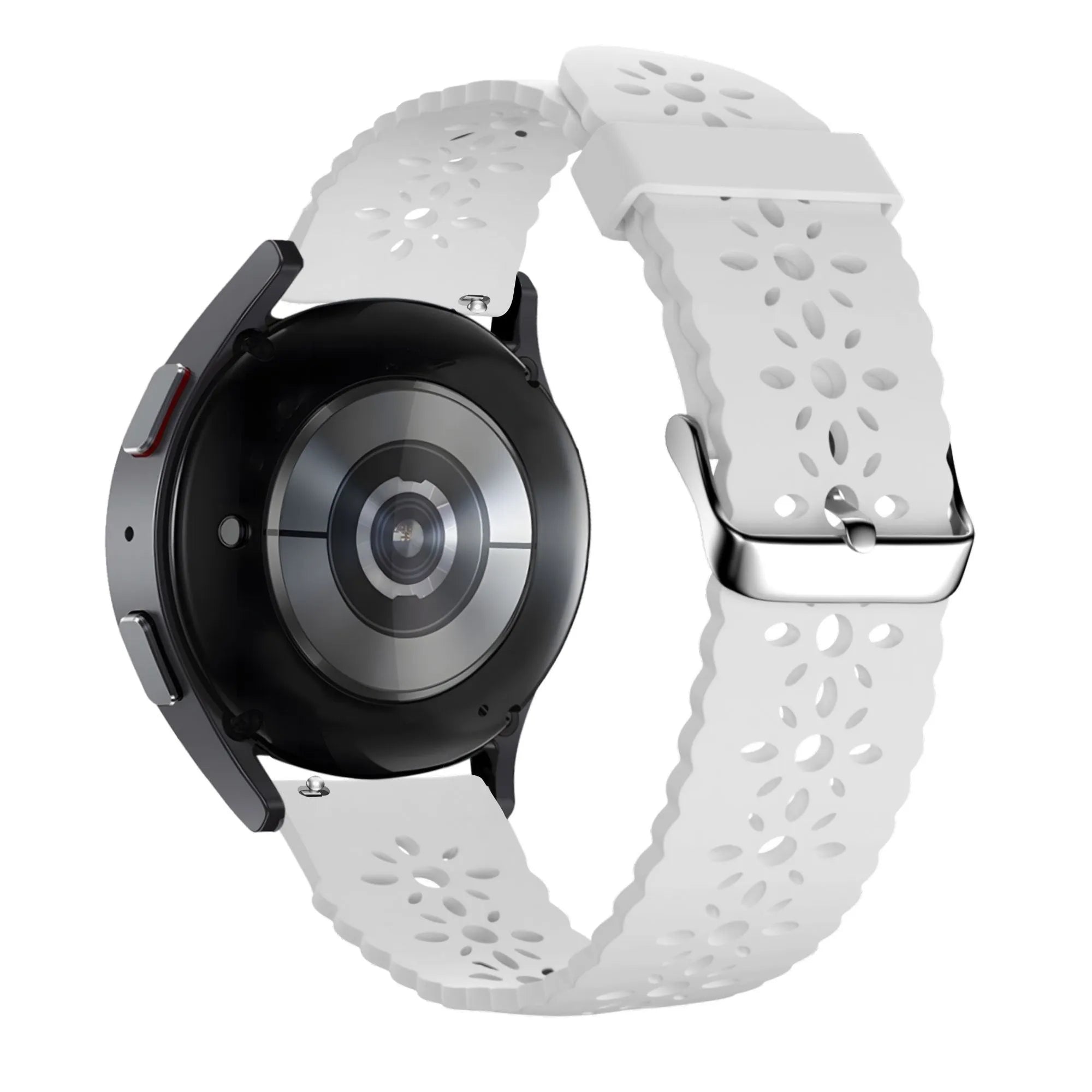 Bandz Coros Apex 2 Patterned Silicone Strap (White)
