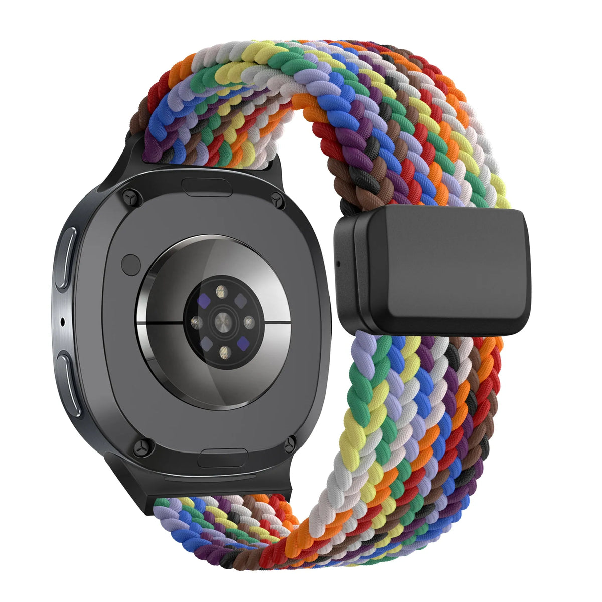 Bandz Samsung Galaxy Watch 9 - 44mm Magnetic Braided Strap (Colourful)