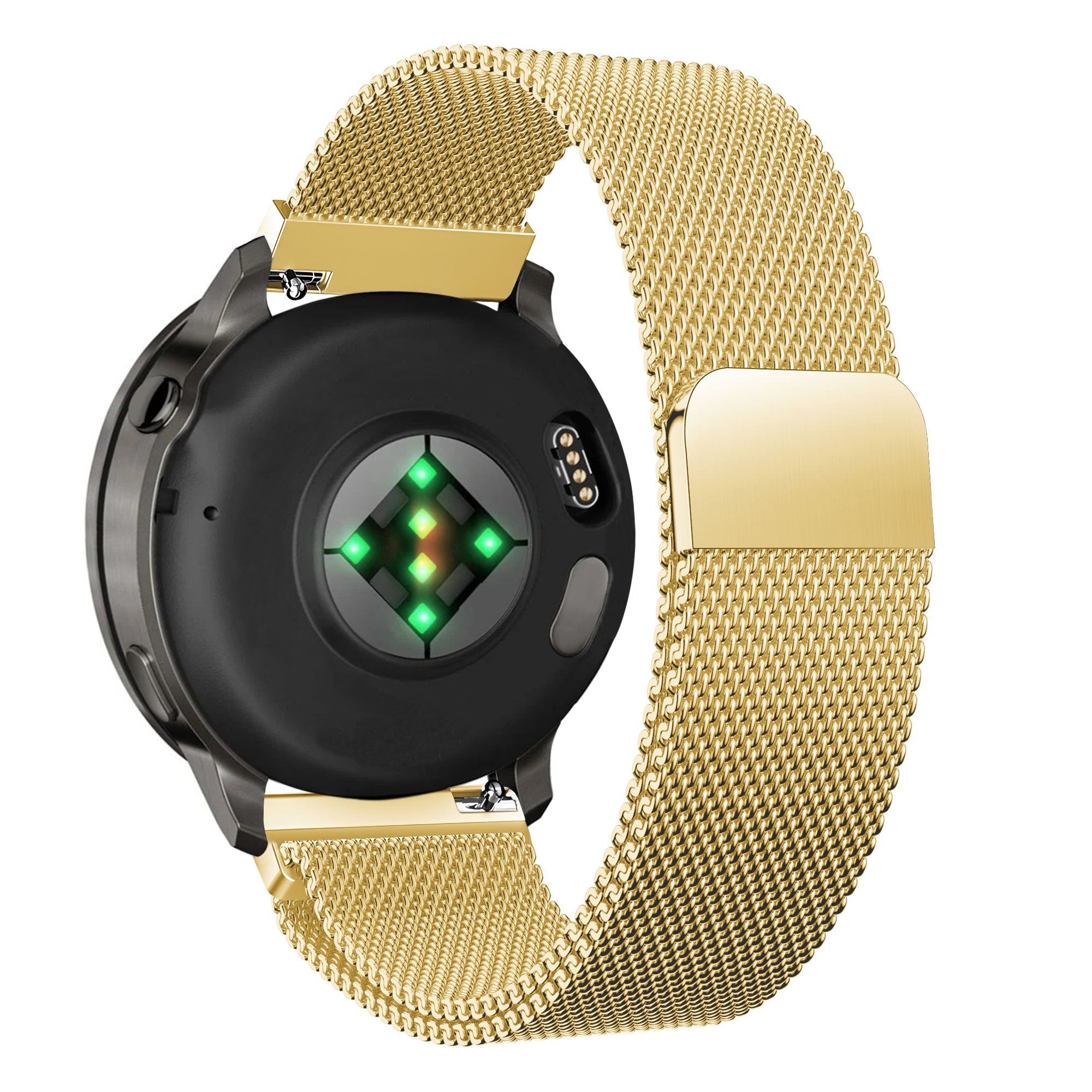 Bandz Garmin Forerunner 170 Milanese Loop Strap (Gold)