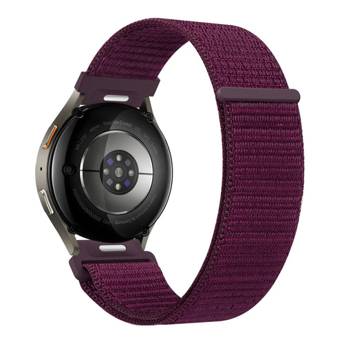 Bandz Oppo Watch X2 Mini Nylon Strap 'Easy Fit' (Plum)