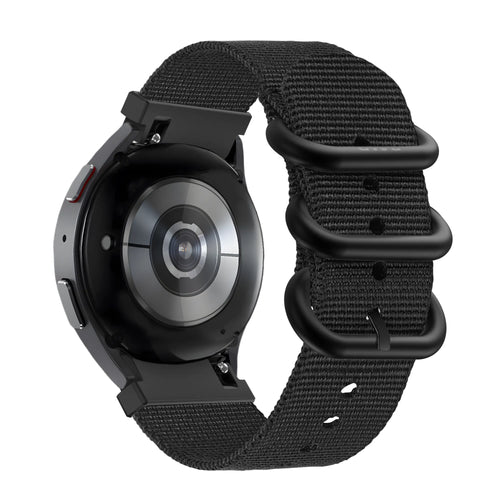 BALR Polar Unite Nylon Strap with Buckle (Black)